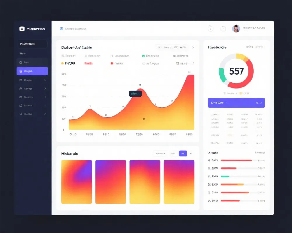 深度历史数据分析图表